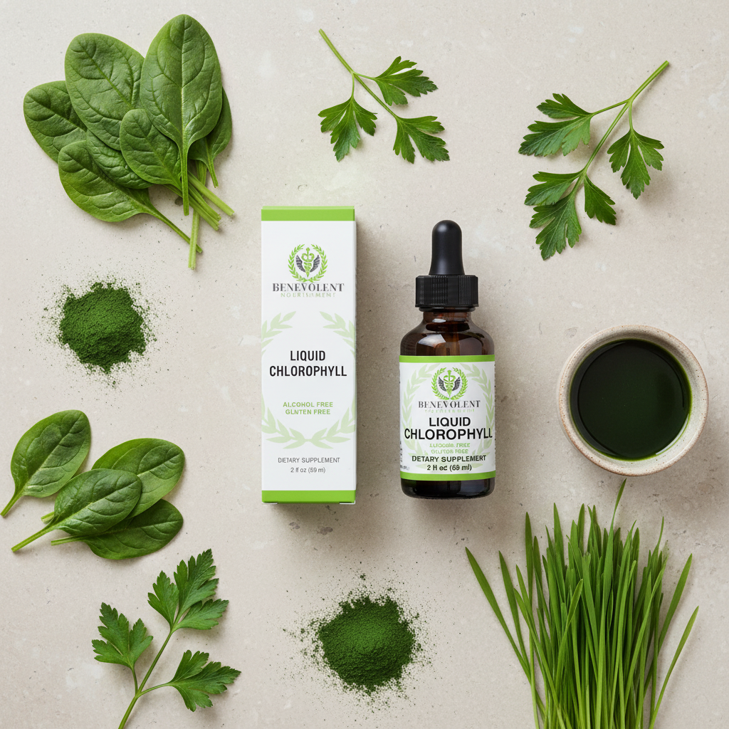 Green Ingredients Flat Lay